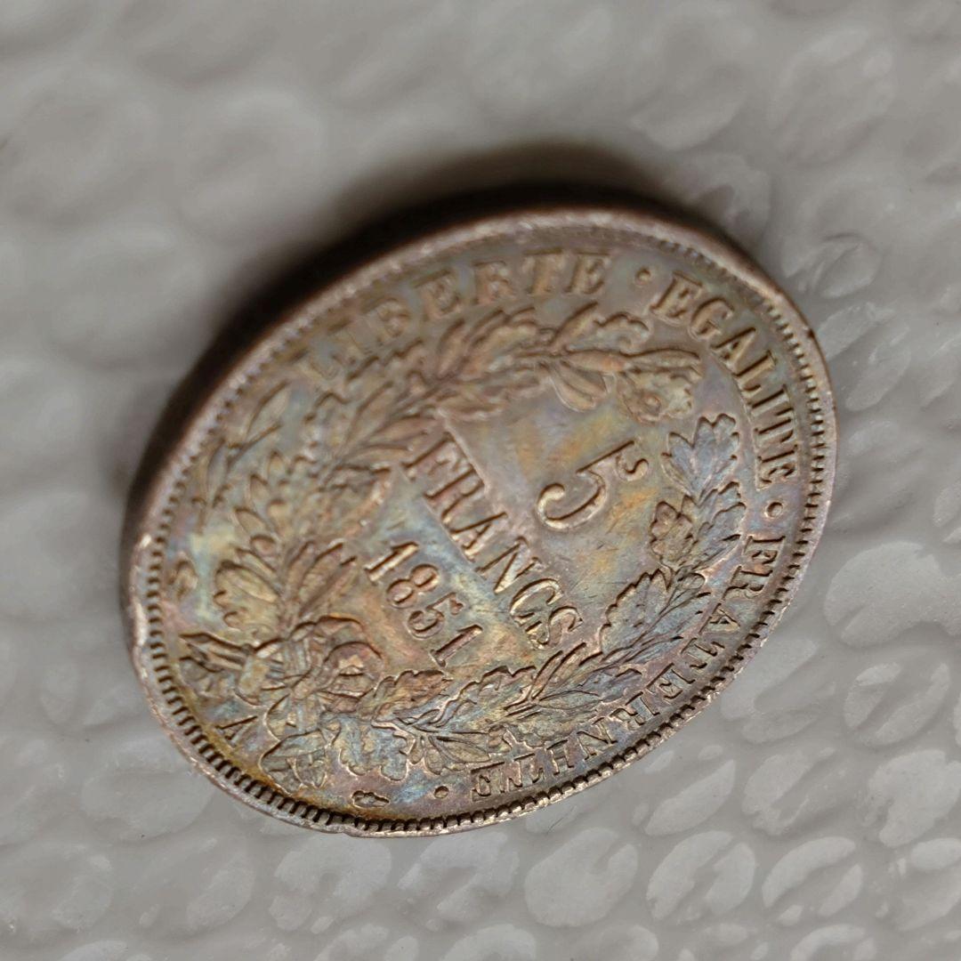 フランス 豊穣の女神セレス5フラン銀貨 - メルカリ