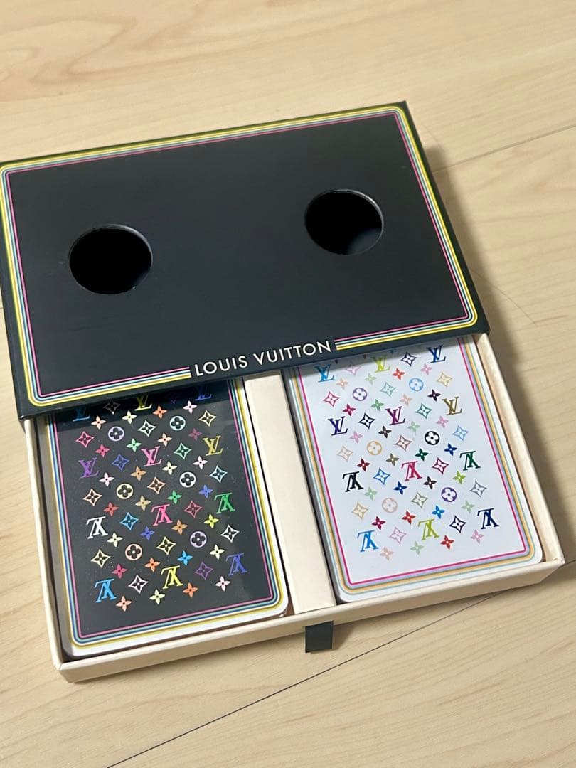 LOUIS VUITTON　ルイヴィトン✖️村上隆　マルチカラー　トランプセット 楽天市場】□未開封□新品□未使用□ LOUIS VUITTON ルイヴィトン