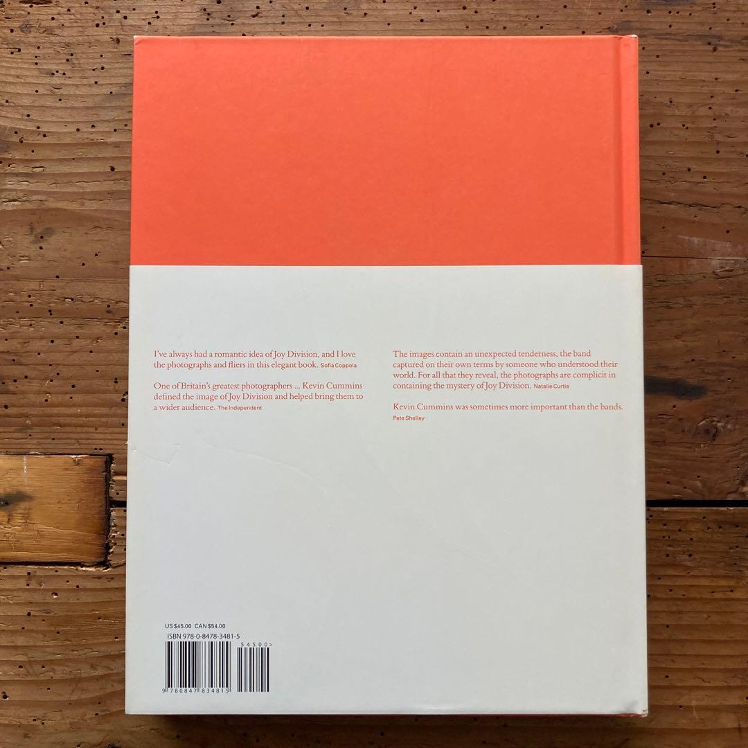 希少 JOY DIVISION「KEVIN CUMMINS」写真集