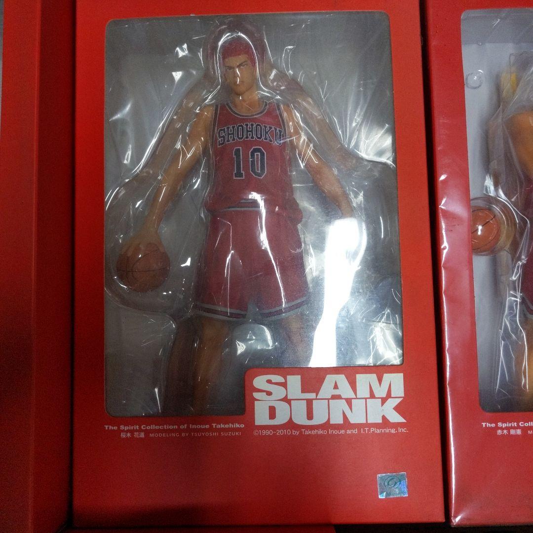 SLAM DUNK フィギュア6体セット オマケ湘北11ユニフォーム - メルカリ