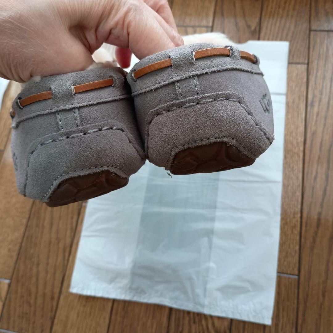 UGG グレー モカシン 25cm - メルカリ