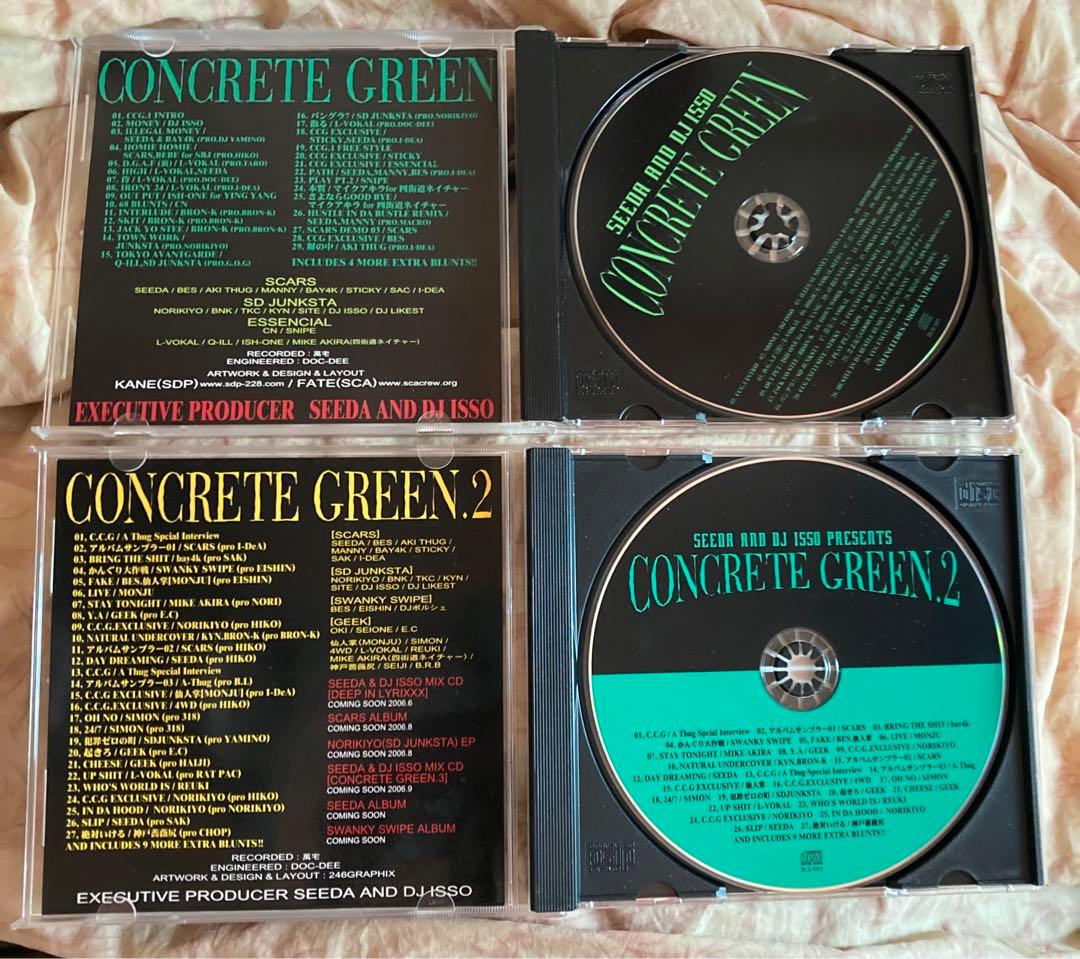 SEEDA AND DJ ISSO concrete green 1〜4 セット - メルカリ