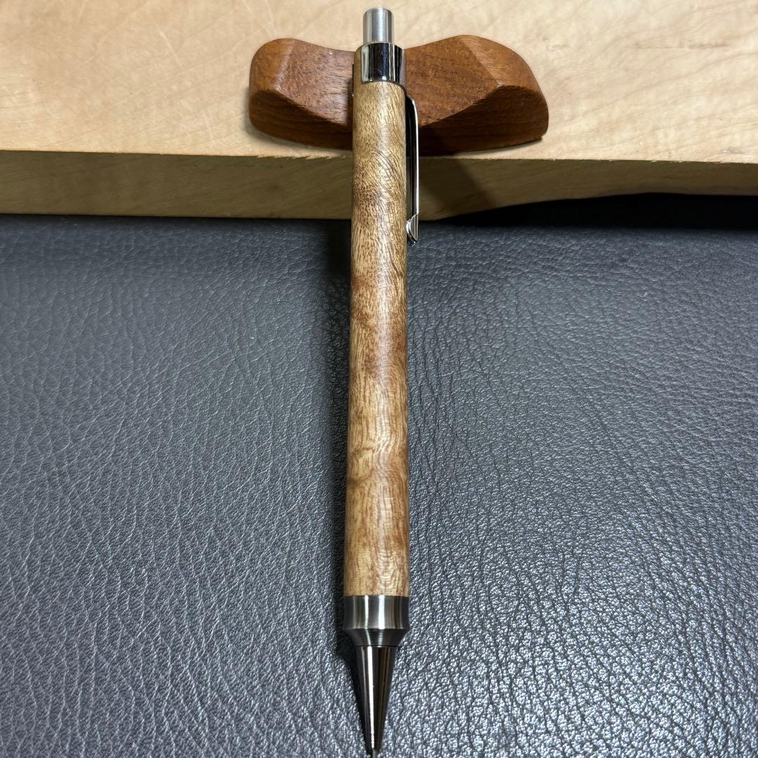 199マーブルウッド 木製シャーペン 強低重心ダブルR ステンレス