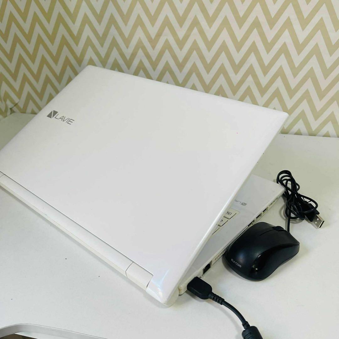 T2 NECノートパソコンSSDサクサク動くWindows11オフィス2024付