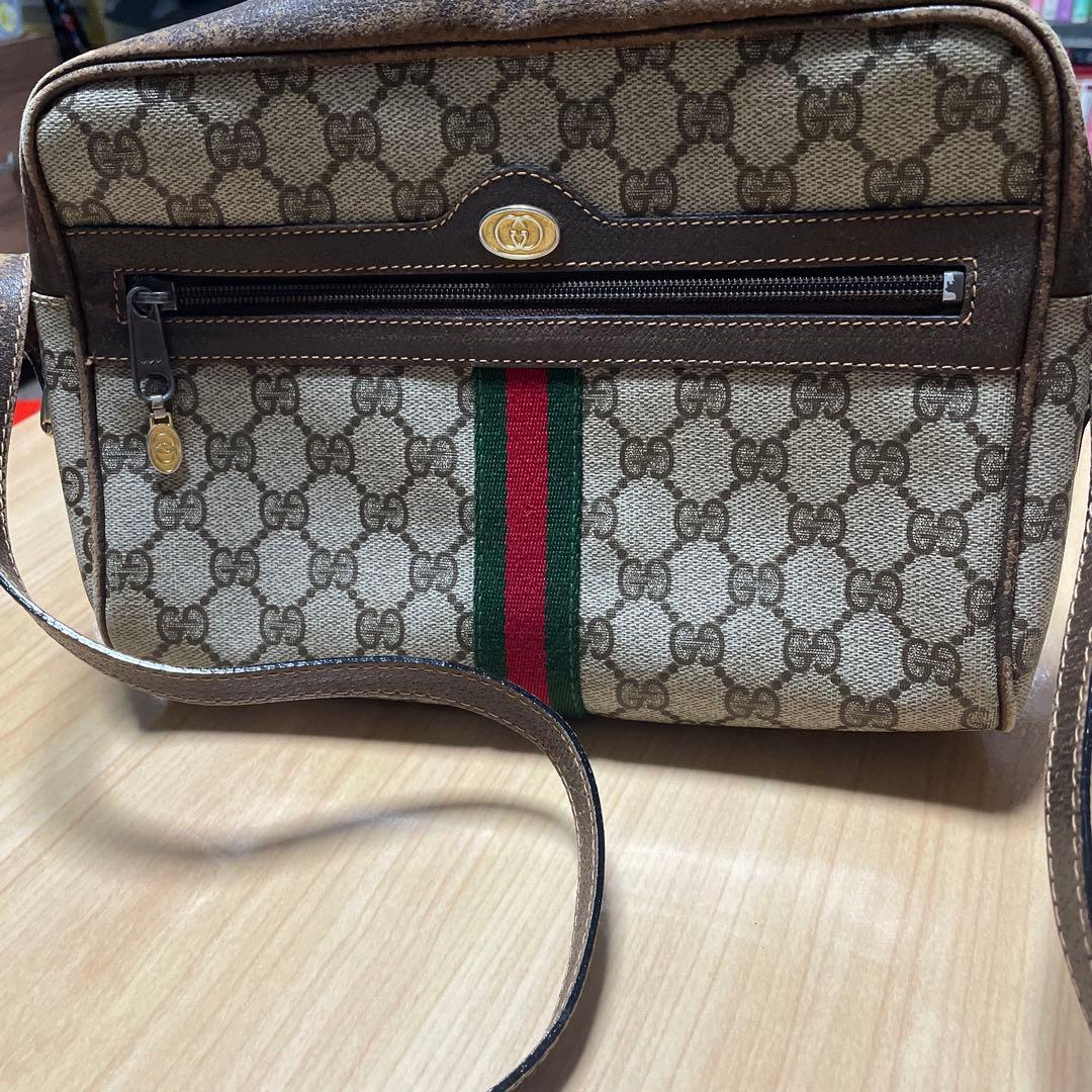 Gucci シェリーラインショルダーバッグ GUCCI（グッチ） オールドグッチ シェリーライン ショルダーバッグ