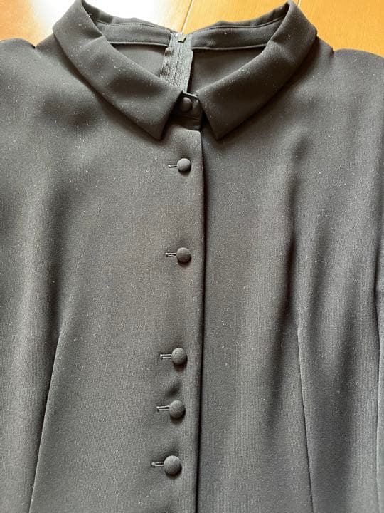 フォクシー ブラックワンピース 袖付 40 卒業式 入学式 - メルカリ