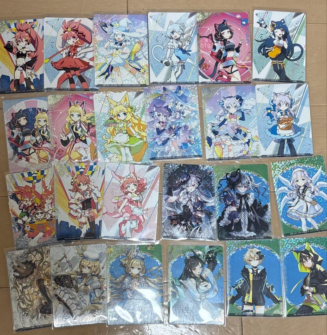 maimai オンゲキ カード 24枚セット 全オフホロ - メルカリ