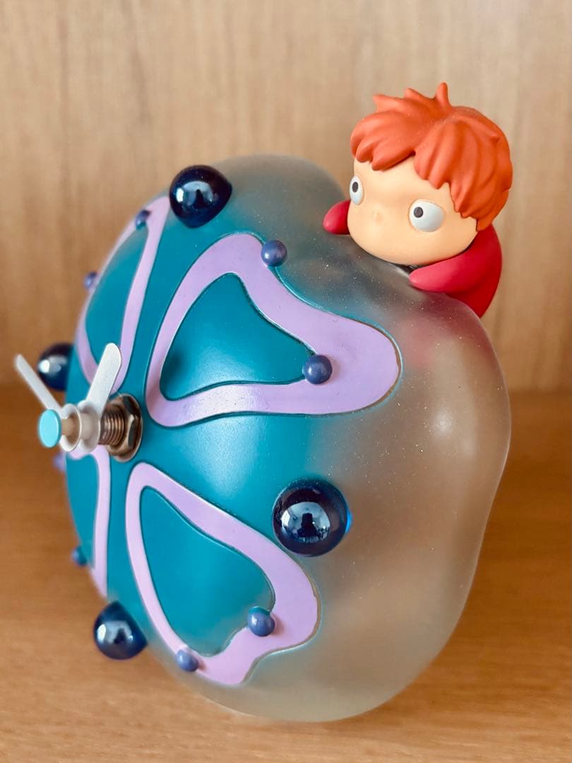 ジブリ】ポニョのクラゲ置き時計 - メルカリ