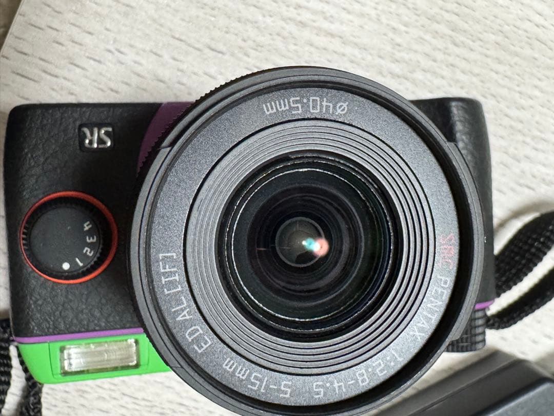 中古液晶焼け PENTAX Q10 エヴァンゲリオン TYPE01 初号機モデル