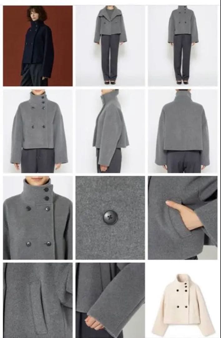 撥水】プルーフ メルトン ショート ピーコートuncrave STANDARD - メルカリ