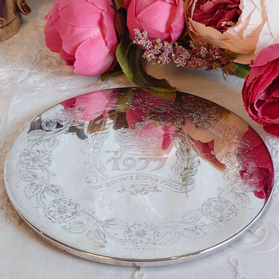 シルバーポットスタンド 鍋敷き ティーマット トリベット イギリス