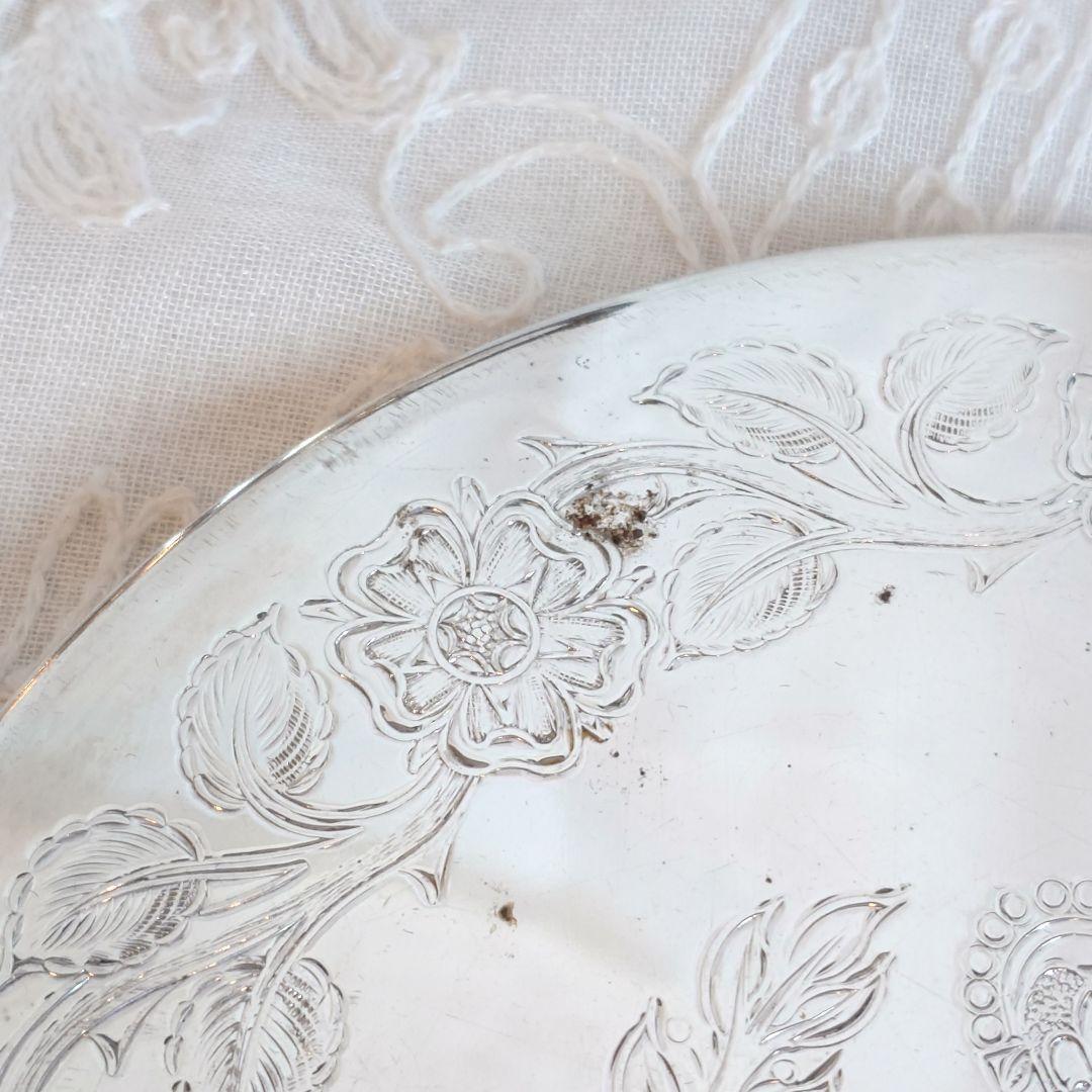 シルバーポットスタンド 鍋敷き ティーマット トリベット イギリス