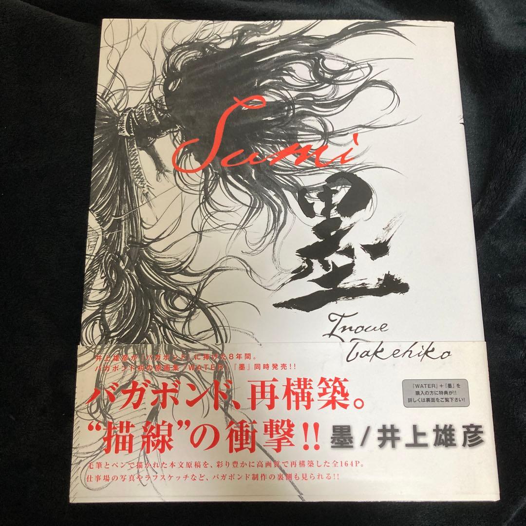 バガボンド画集 Water 墨 ケース付き 井上雄彦 Water 墨 2冊セット