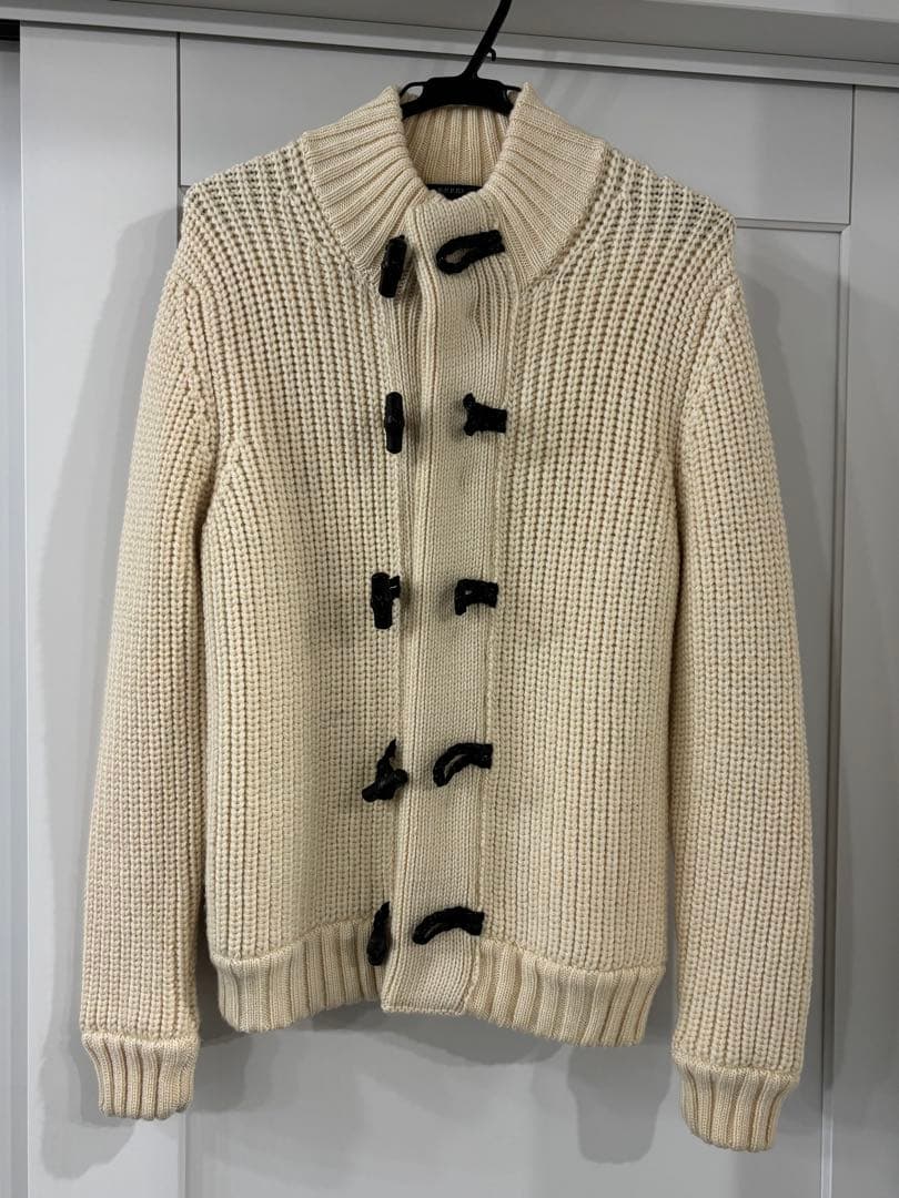 GUCCI グッチ 厚手ニット ダッフルカーディガン S GUCCI（グッチ） カーディガン パーフォレーテッドGG コットン ニット