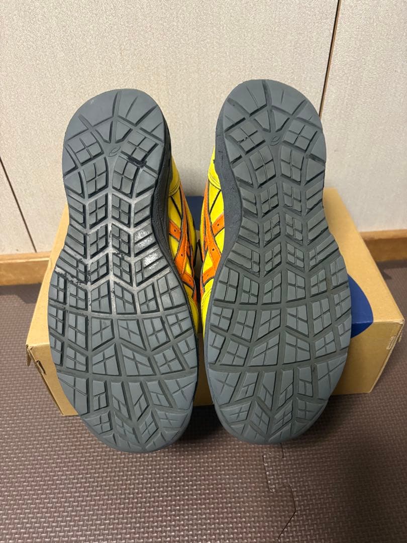 asics 安全靴 WINJOB CP306 BOA イエロー 26.5cm