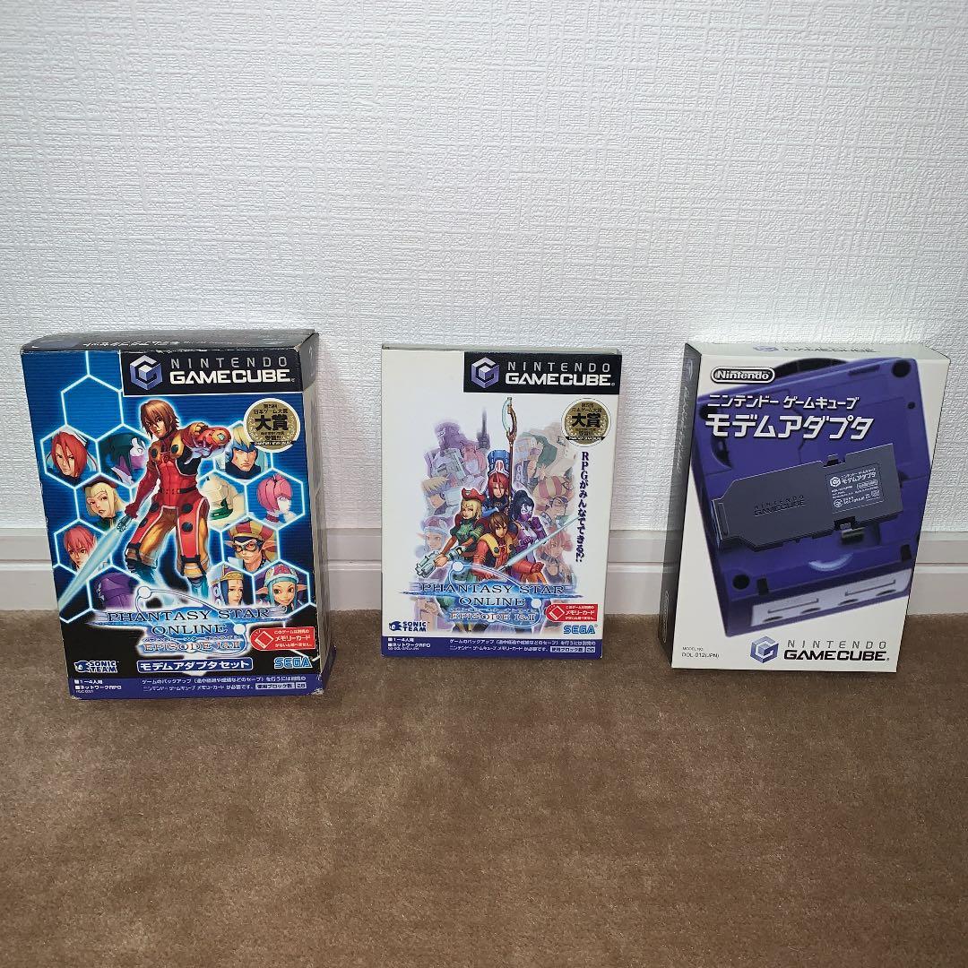 美品】ファンシースターオンライン エピソード1&2 モデムアダプタ