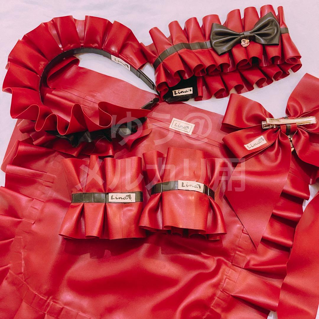 夢*夜様 Lina ラバー アクセサリー セット ラテックス コスプレ Libi