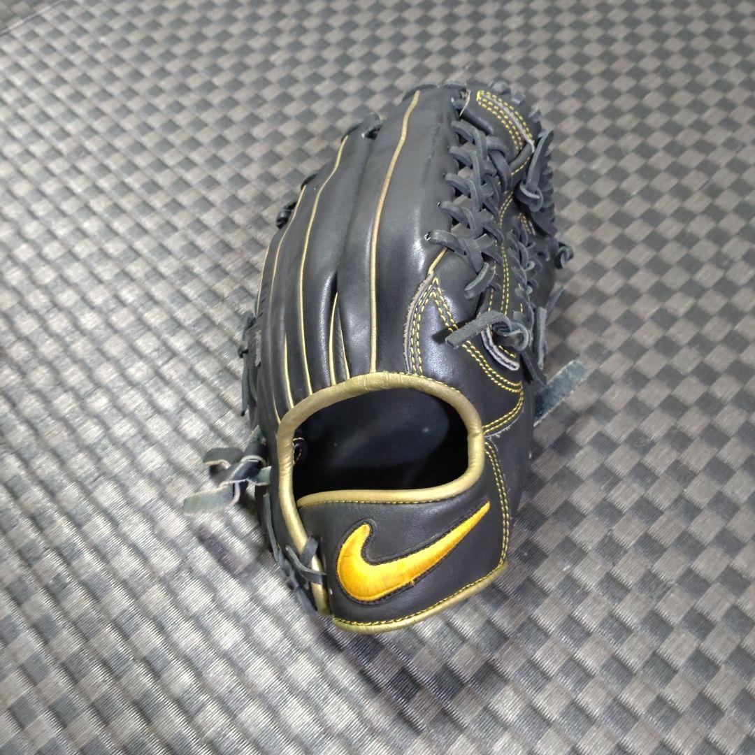 NIKE ナイキ 一般軟式グローブ 廃盤品！☆黒金 投手 内野手 - メルカリ