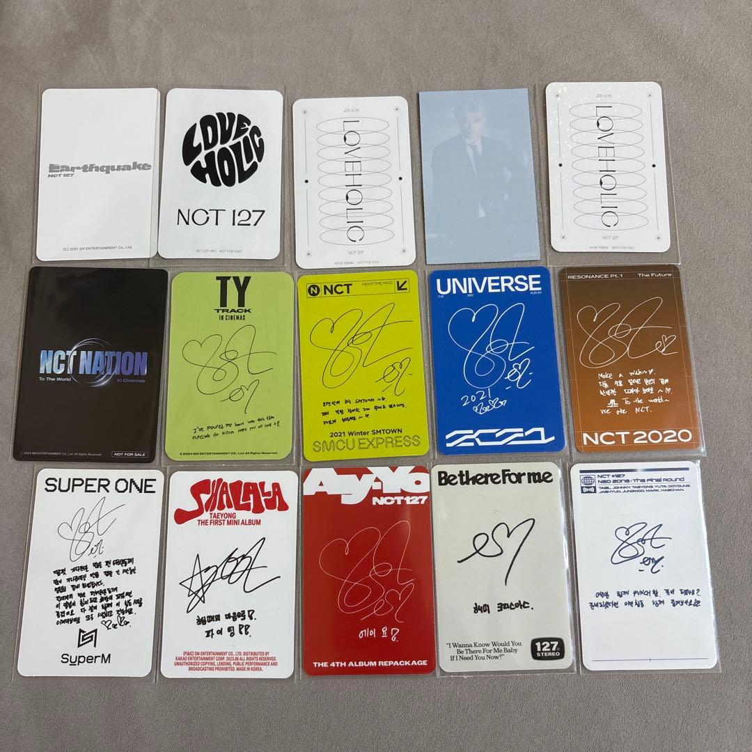 NCT 127 イリチル テヨン トレカ バラ売り可 - メルカリ
