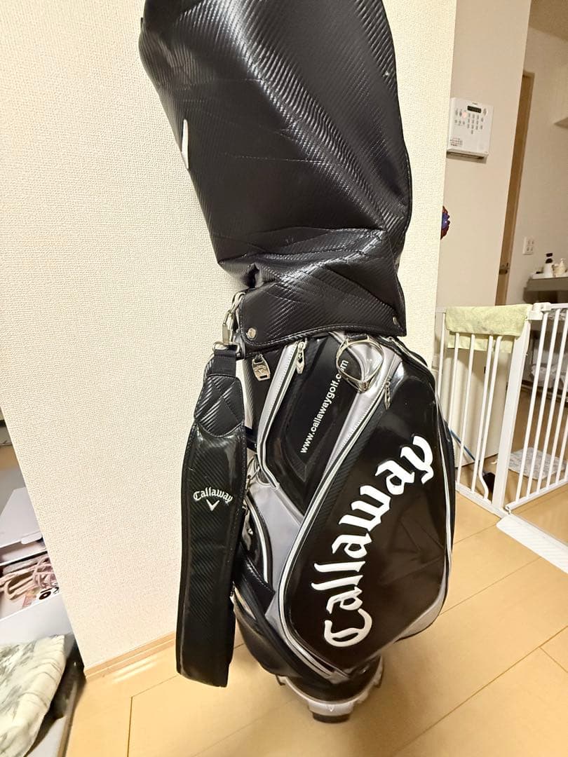 Callaway キャディバッグ 黒/シルバー - メルカリ