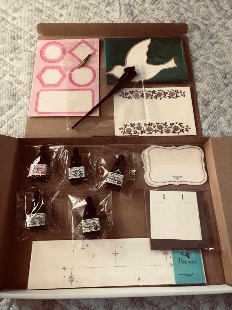 フェリシモ カリグラフィーレッスンセット 全6回分 商品詳細