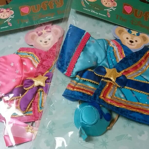 七夕デイズ ダッフィーシェリーメイコスチューム ダッフィー】新コスチューム2種 6/16発売! オールシーズン着回しOK