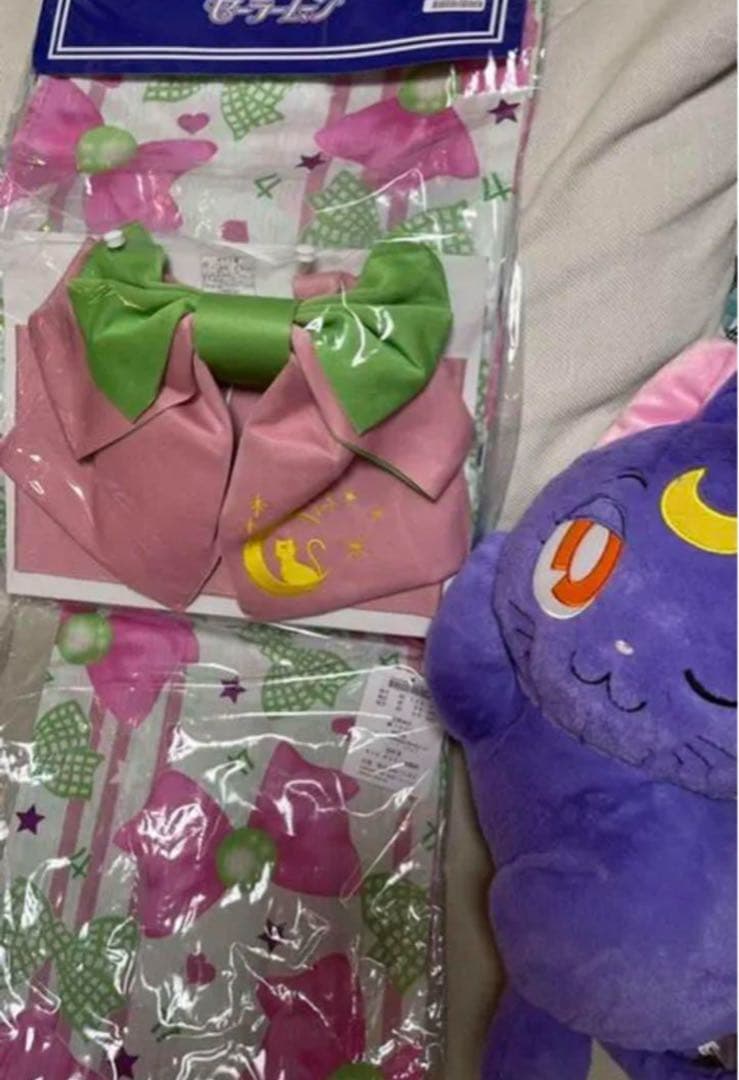 早割 ①セーラームーン 浴衣 帯 セット ぬいぐるみ付きません USJ