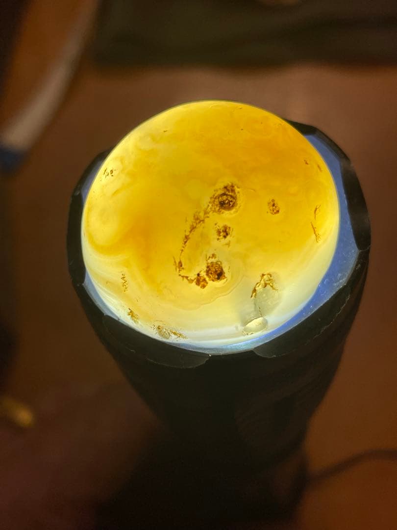 縄文期 津軽錦瑪瑙線刻垂飾珠 線刻 石肌に遺朱 出土品 - メルカリ