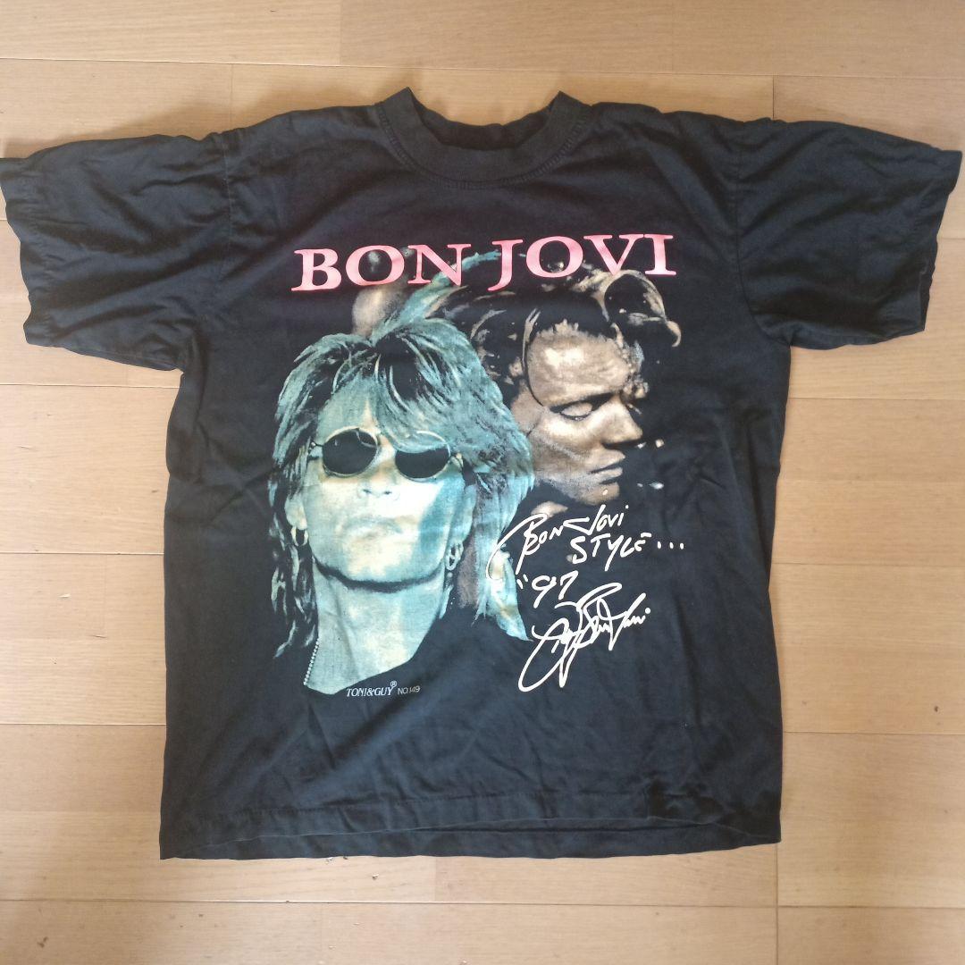 希少 レア 入手困難 ボン・ジョヴィ Tシャツ BON JOVI - メルカリ