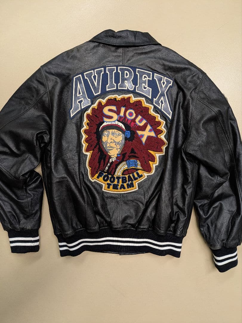 サ*ー様 AVIREX☆オールレザースタジャン 楽天市場】AVIREX 人気スタジャン レザーメンズ 本革ジャケット ヴァー
