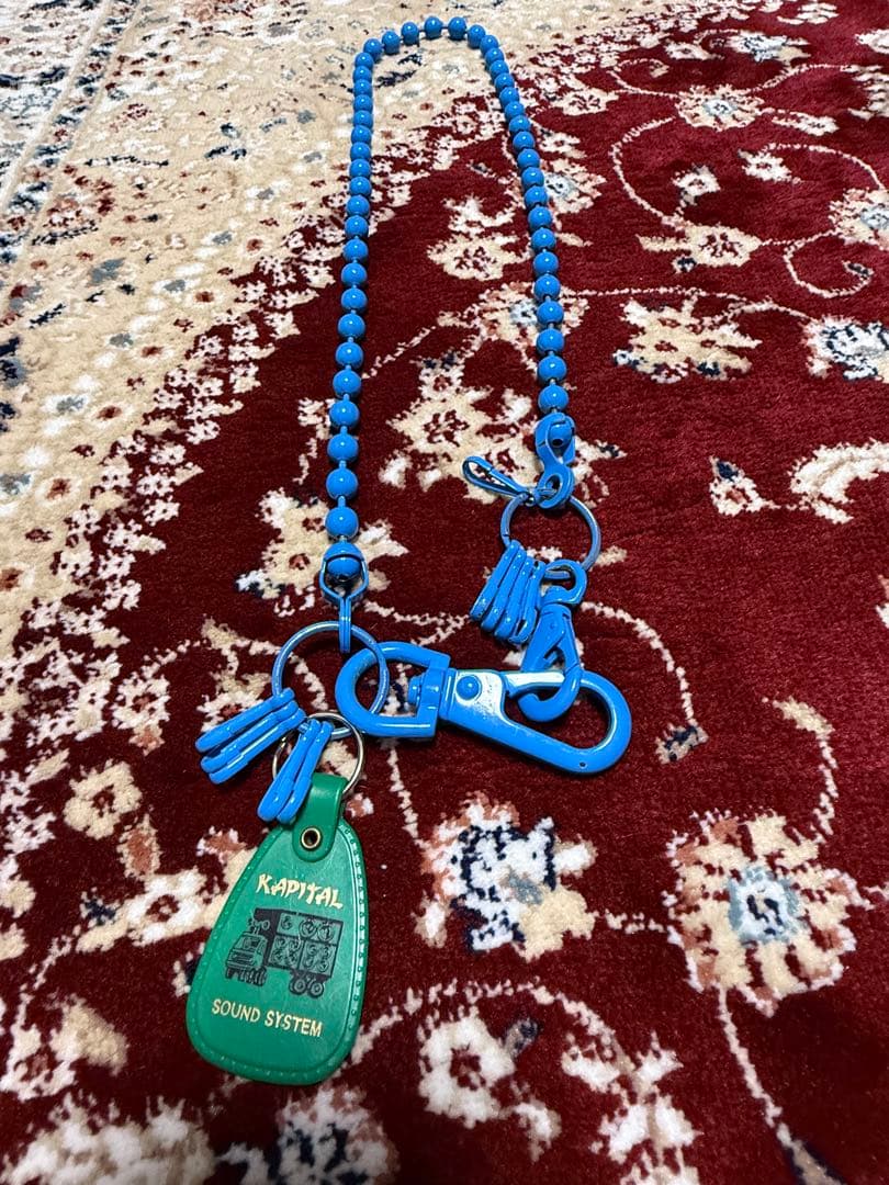 KAPITAL キャピタル ウォレットチェーン 青