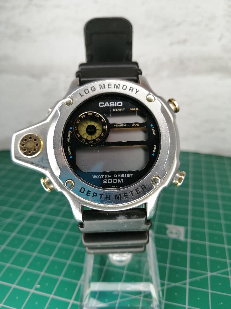 CASIO カシオ G-SHOCK FROGMANの電池交換 カシオ 潜水王 DEP-500 電池