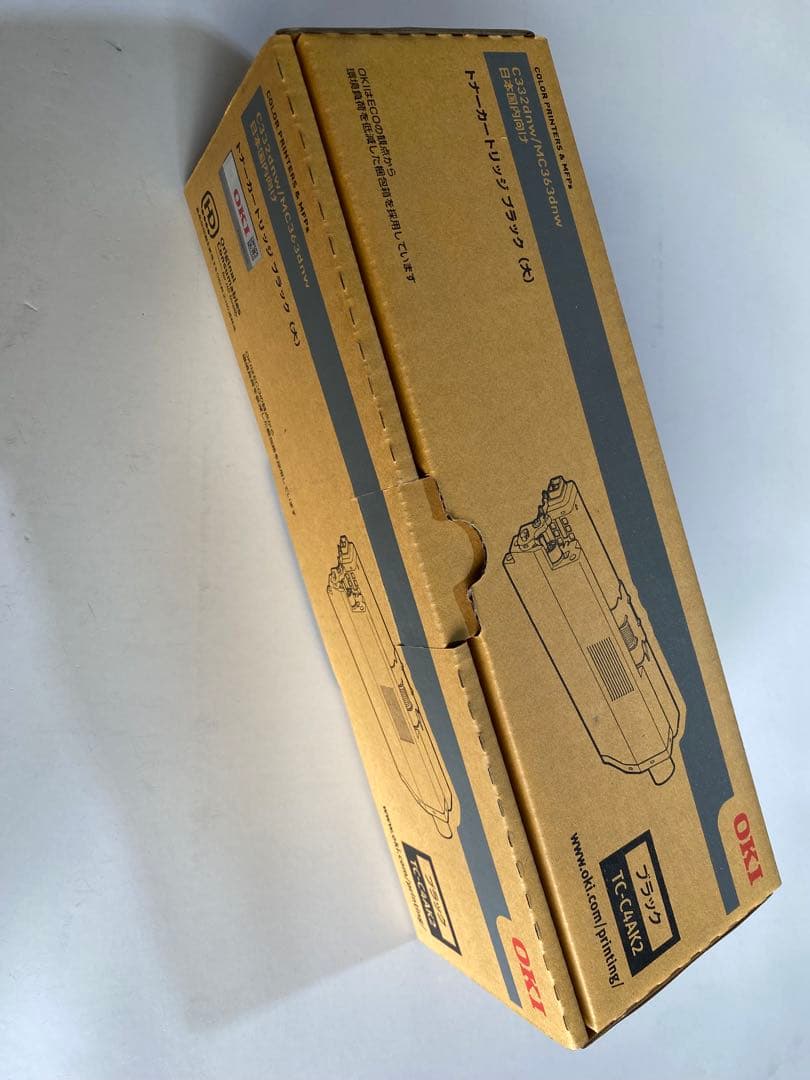 OKI 純正 トナーカートリッジ ブラック T/C-C4AK2 沖データ（OKI） 純正トナー TC-C4AK2 ブラック 大容量 1個 - アスクル