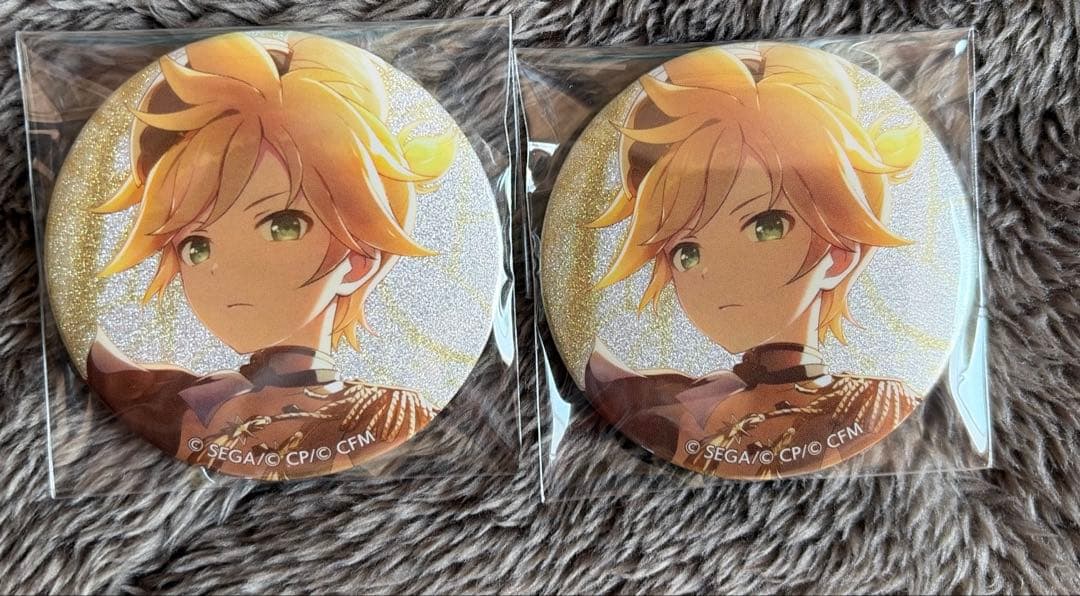 プロセカ 鏡音レン グリッター缶バッジ グリ缶 セット - メルカリ