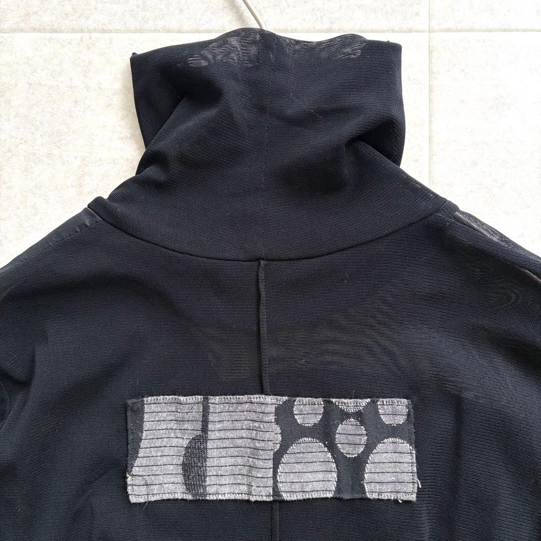 エイココンドウ パワーネット シアー パッチワーク ワンピース