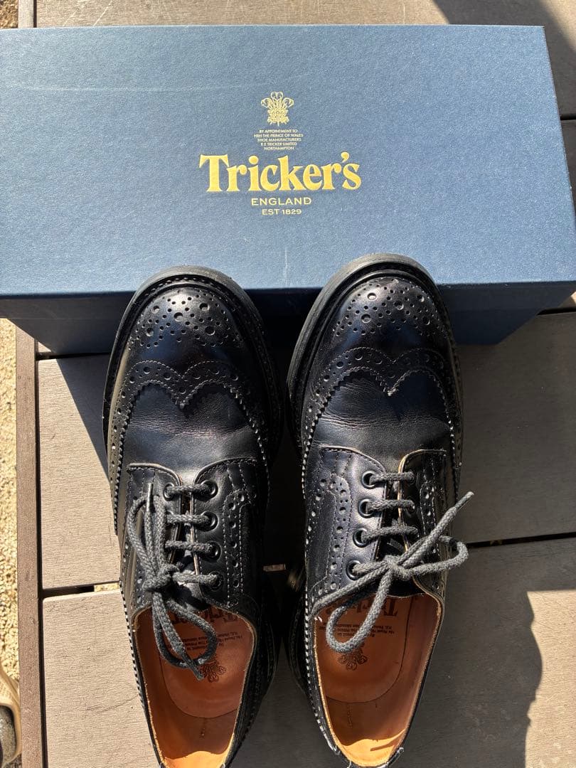 Tricker's バートン　7サイズ Tricker's BOURTONのサイズで迷ったら読むべき記事│Bandessinee