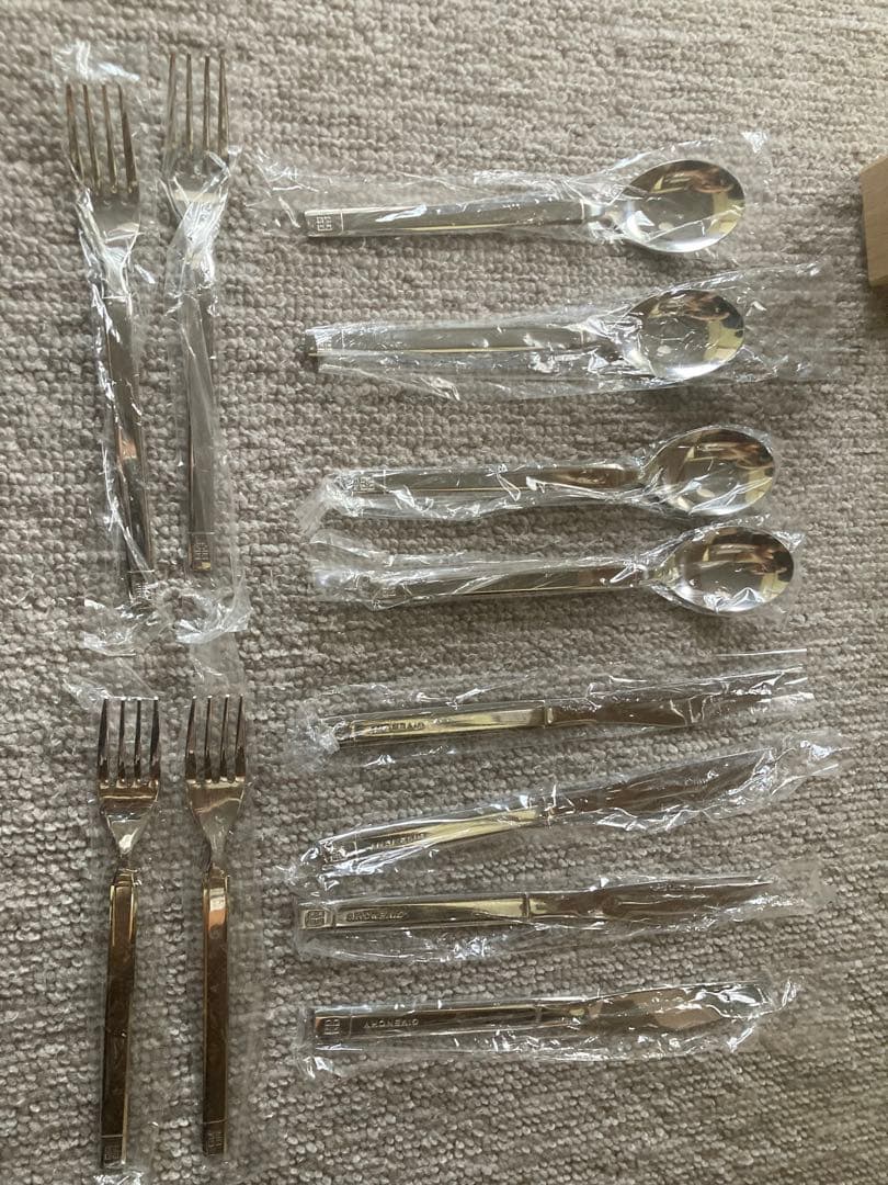 ジバンシー givenchy カトラリーセット 新品未使用品 ジバンシー GIVENCHY カトラリーセット 10点 18-8 - メルカリ