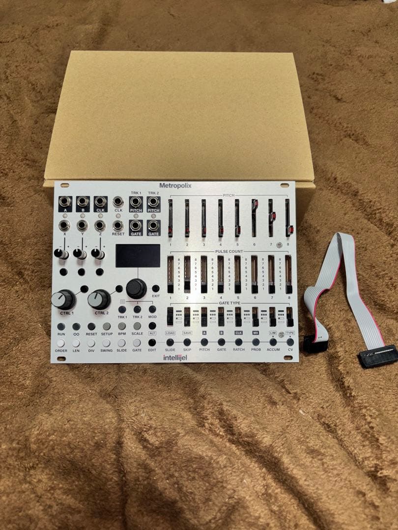 Intellijel Metropolixモジュラーシンセサイザー シーケンサー Intellijel Designs Metropolix— Clockface Modular