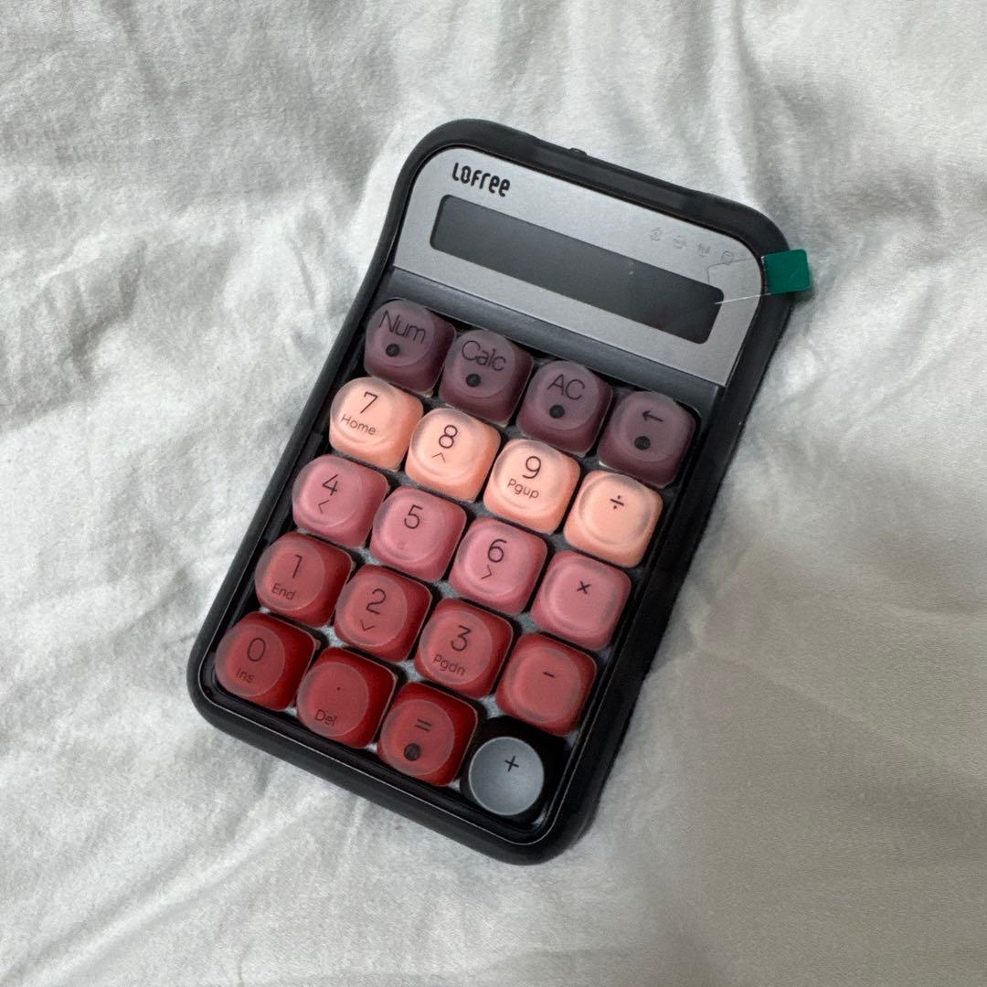 ロフリー 電卓 テンキーリップスティック ブラック Lofree 楽天市場】Lofree Lipstick シリーズ ロフリー 電卓 ＋ テンキー