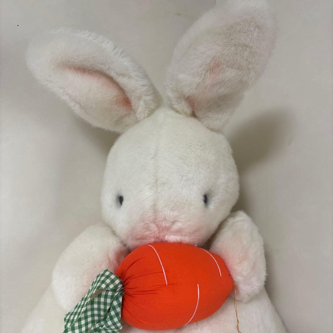 入手困難☆昭和レトロ☆ セキグチ にんじんうさぎ ぬいぐるみ 2L 特大