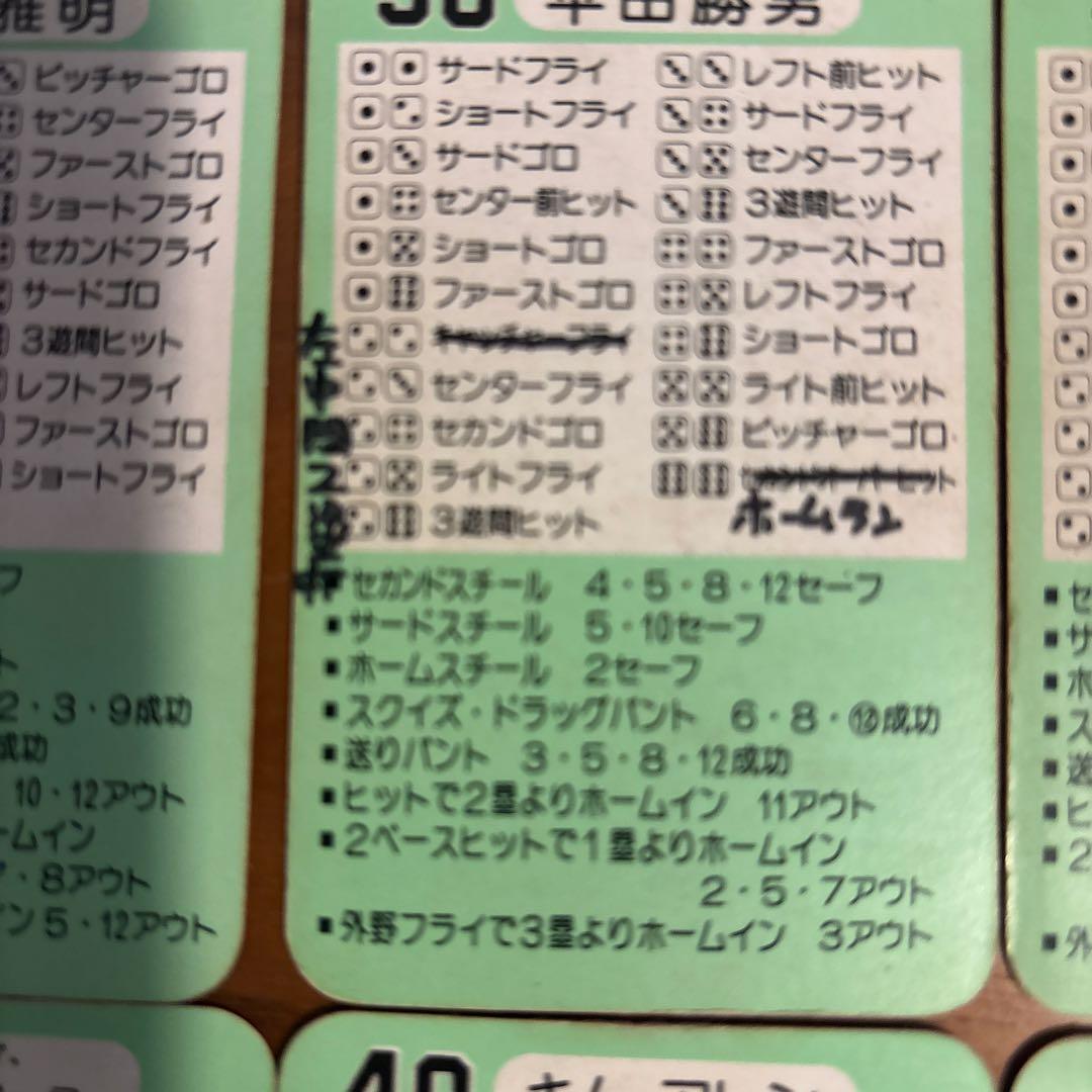 タカラ プロ野球ゲームカード 58年度 阪神タイガース30枚 - メルカリ