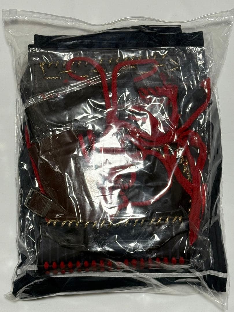 【美品／試着のみ】コストモ製 刀剣乱舞 薬研藤四郎 女性用3XL【お値引中】 送料無料】とうらぶ風 紺色衣装上下ポーチ・装備品セット 薬研