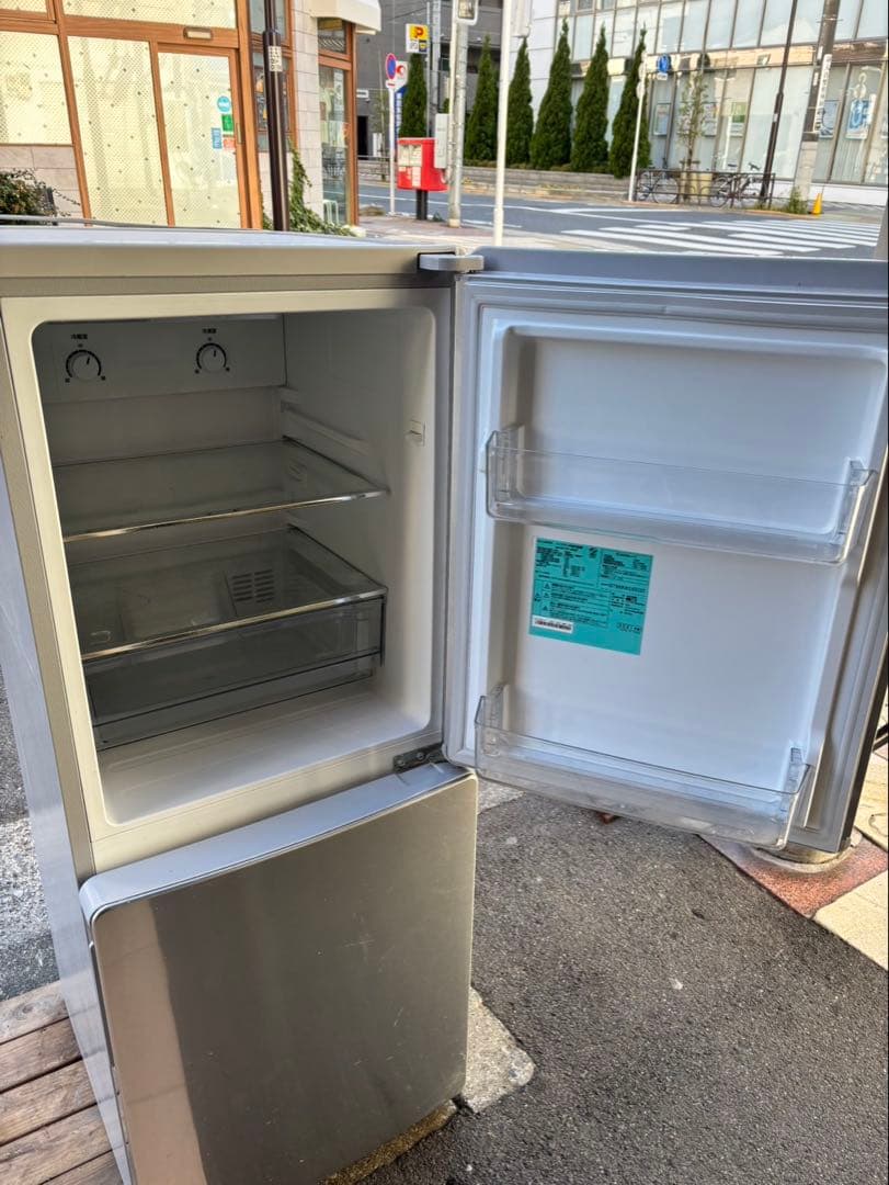 ノジマ 2ドア冷蔵庫 EH-R1482F 21年製 一人暮らし - メルカリ