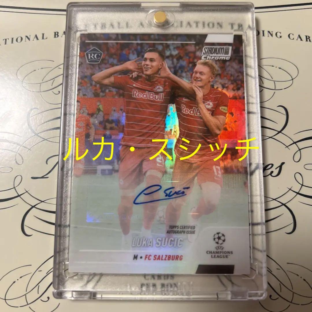 ルカ スシッチ スチッチ Topps Stadium Club  直筆サイン 2023-24 Topps UEFA Club Competitions Arsenal Oleksandr Zinchenko
