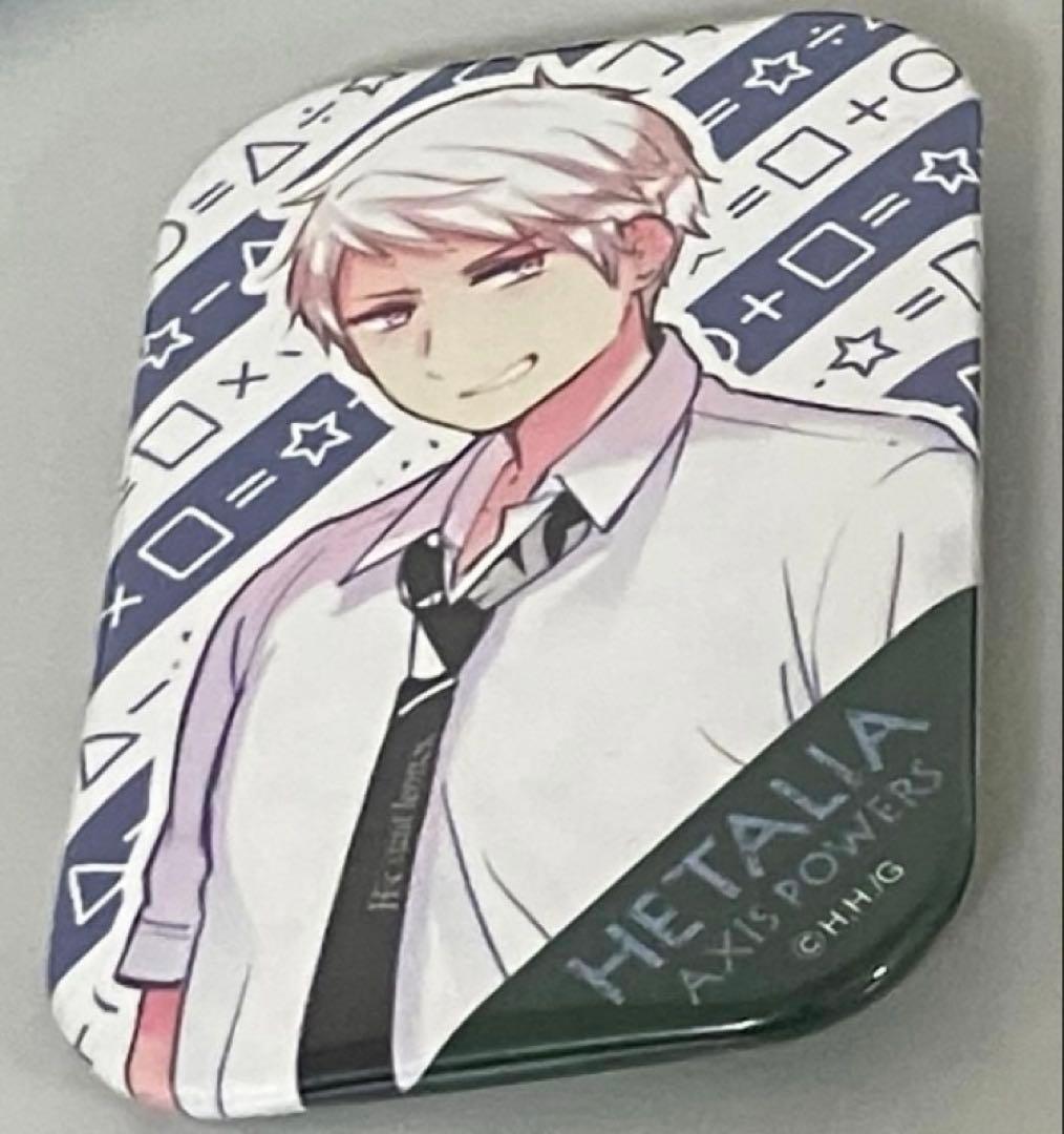 学園ヘタリア プロイセン スクエア 缶バッジ 学生風 ヘタリア 原作