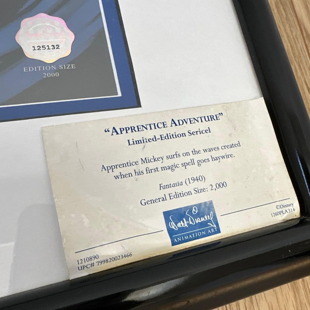ディズニー ファンタジア ミッキー 弟子 セル画 限定2000 レア - メルカリ