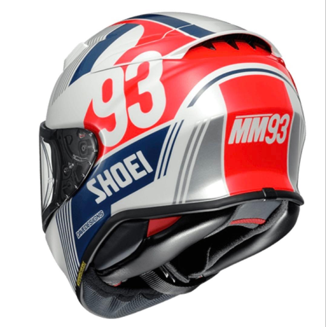 SHOEI Z-8 MM93 レトロ Lサイズ 新品 受注廃盤モデル マルケス - メルカリ