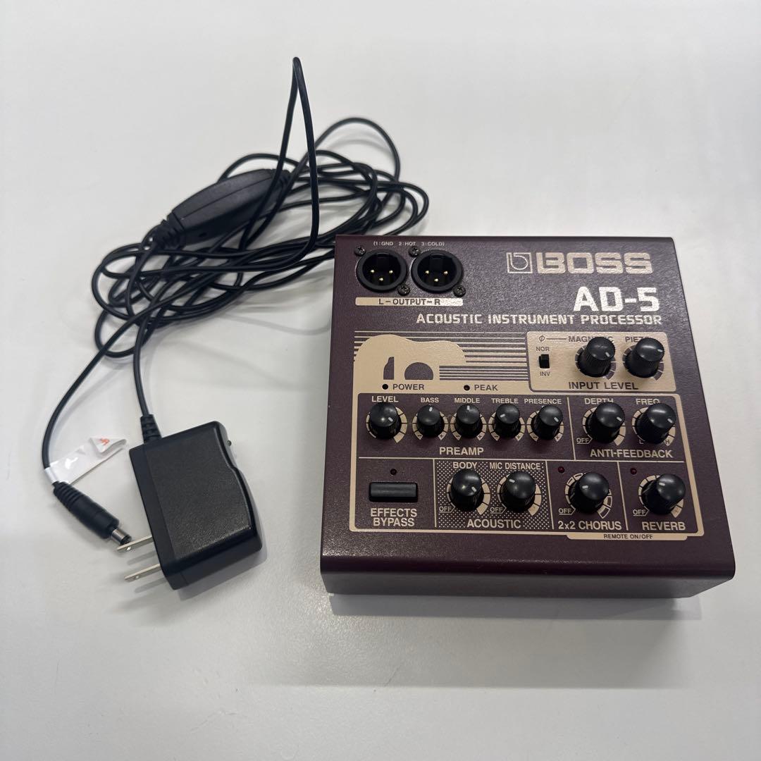 BOSS AD-5 アコースティック楽器プロセッサー Amazon.co.jp: BOSS / AD-5 Acoustic Instrument Processor