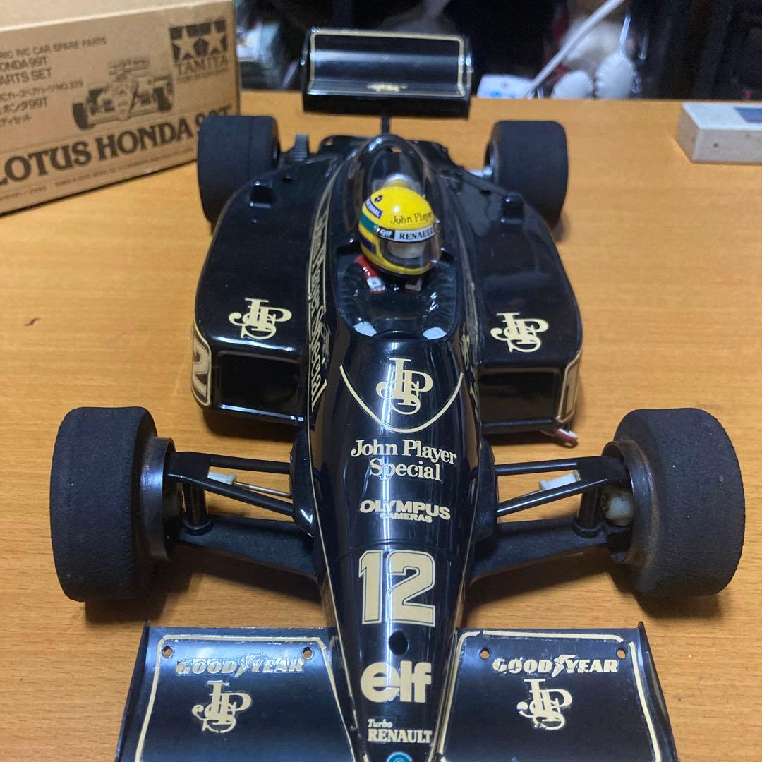 ロータス97-98位です、シャーシ付けます、(元はロータス99Tのカウル