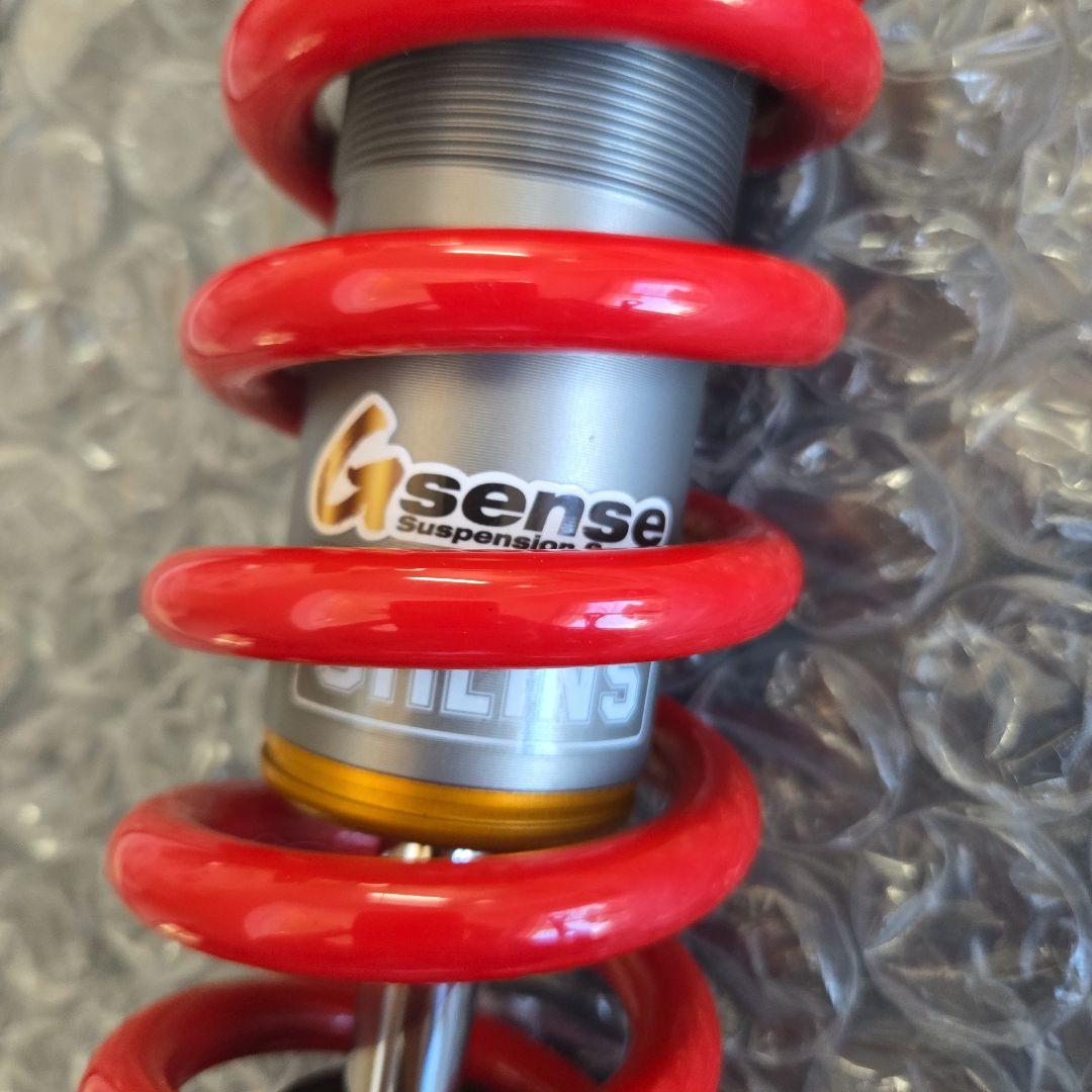 z900rs OHLINSリアサス 赤/金 オーバーホール済（アルマイト加工